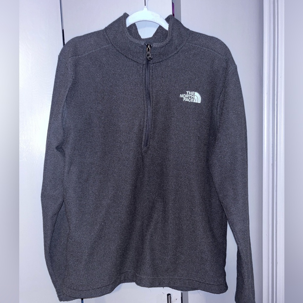 50%offw❤️ The North Face Men's Textured Cap Rock 1/4 Zip Fleece L